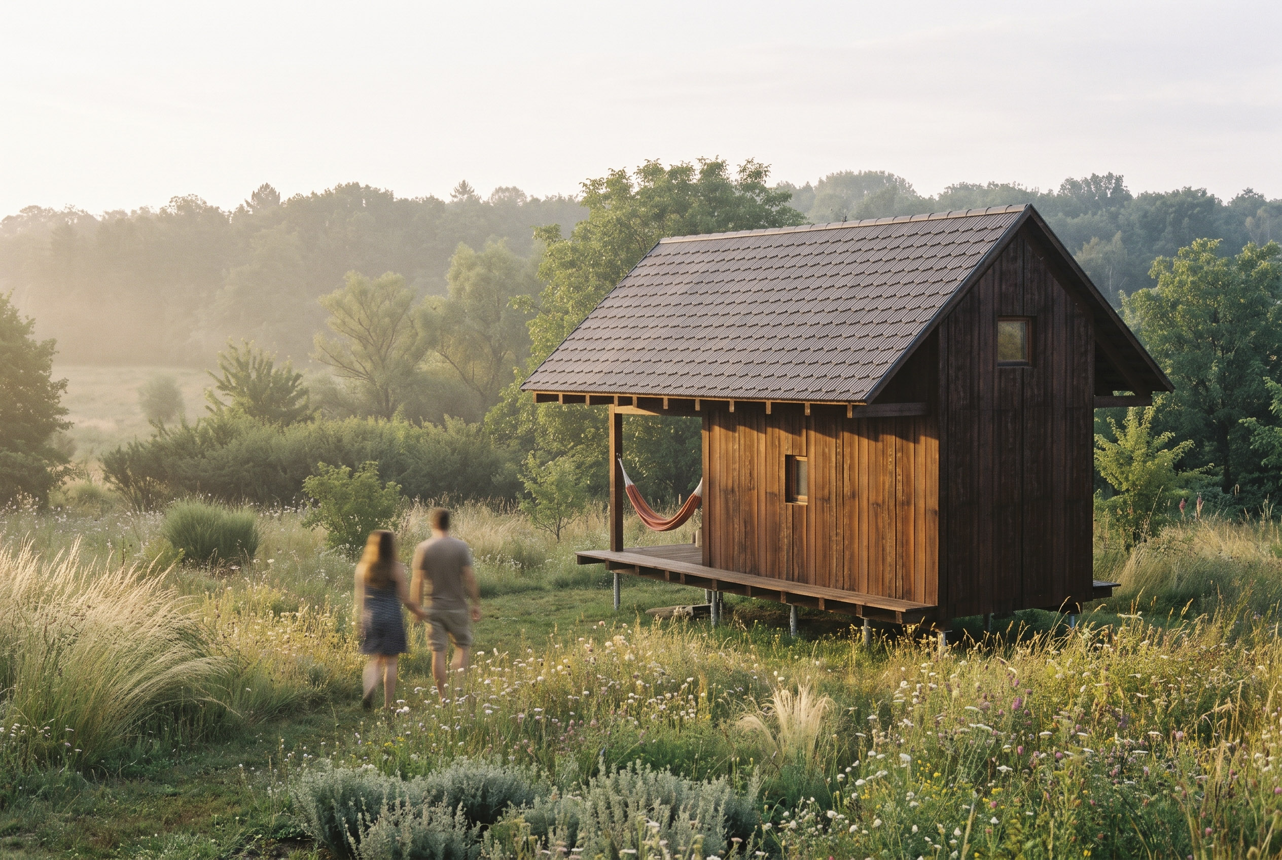 Bátor Kabin – 2026 Eco-Island timber cabin concept